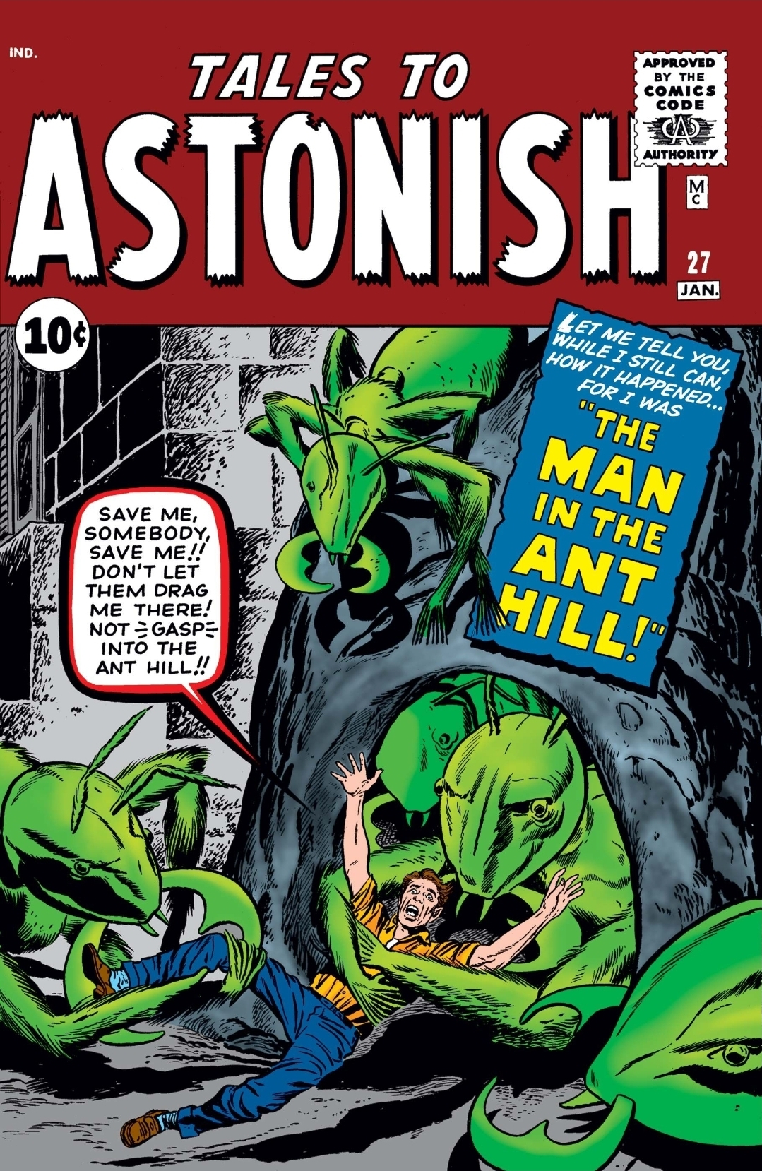 Tales To Astonish #27(Jan 1962)