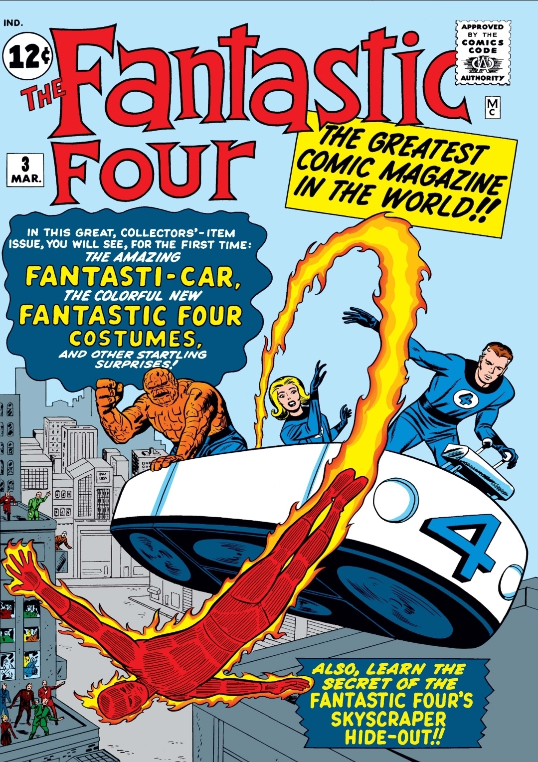 Fantastic Four #3 (Mar 1962)