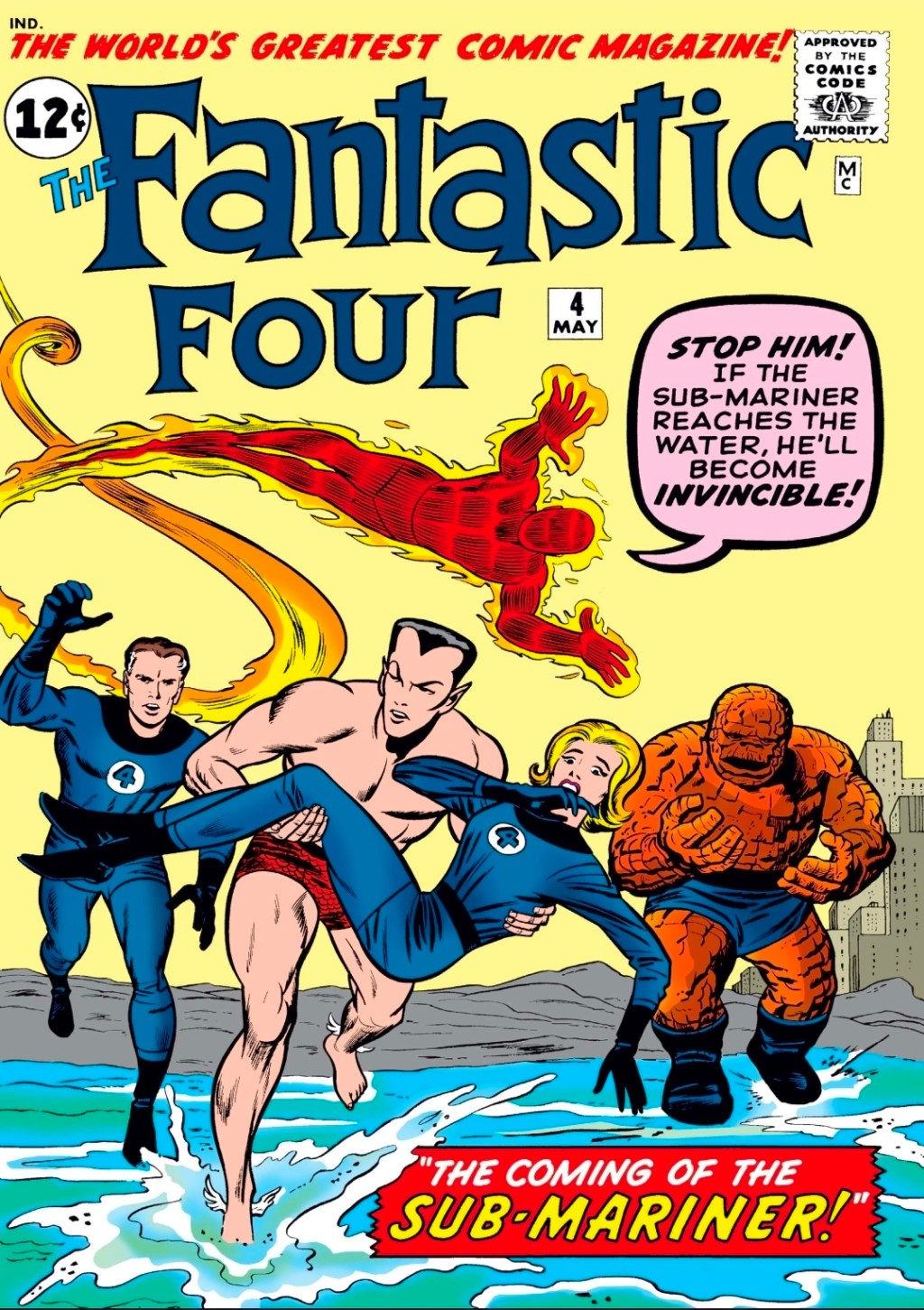 Fantastic Four #4 (May&nbsp;1962)