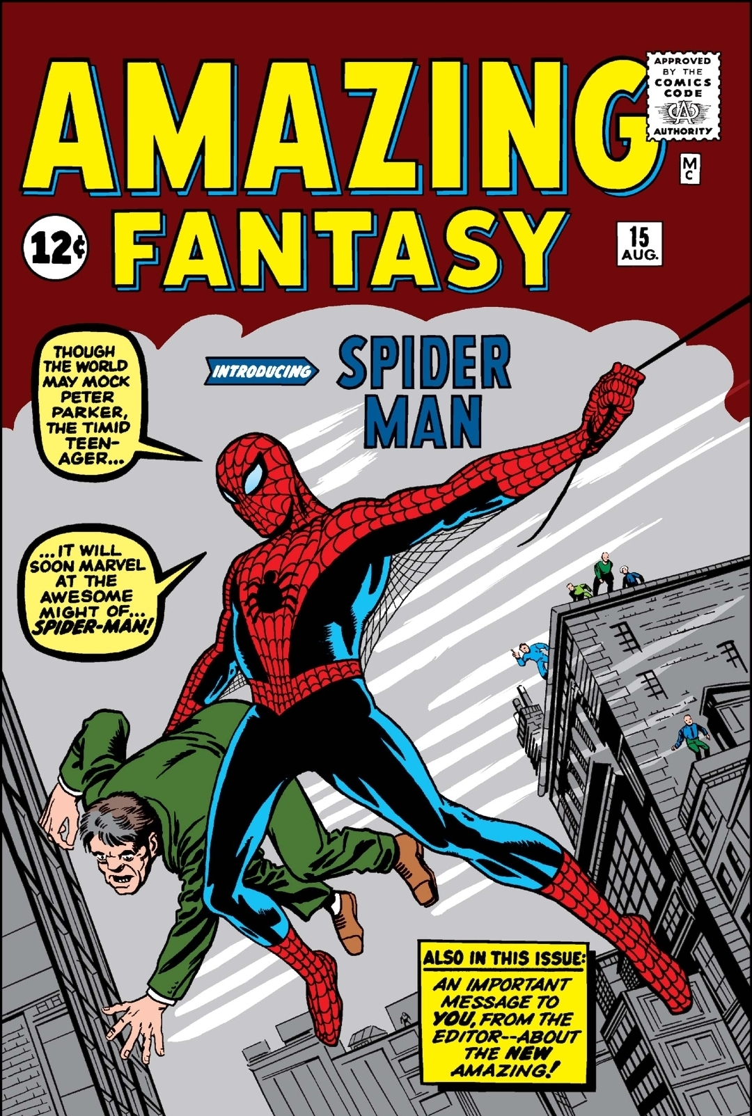 Amazing Fantasy #15 (Aug 1962)