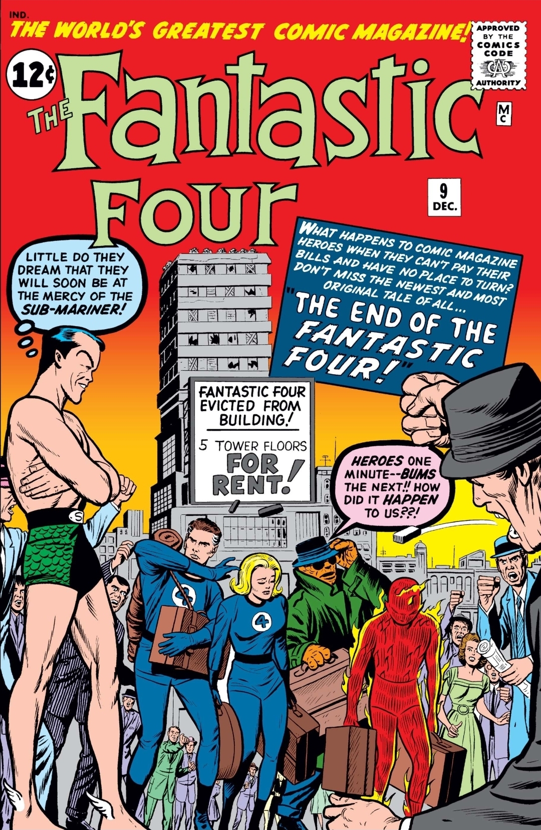 Fantastic Four #9 (Dec 1962)