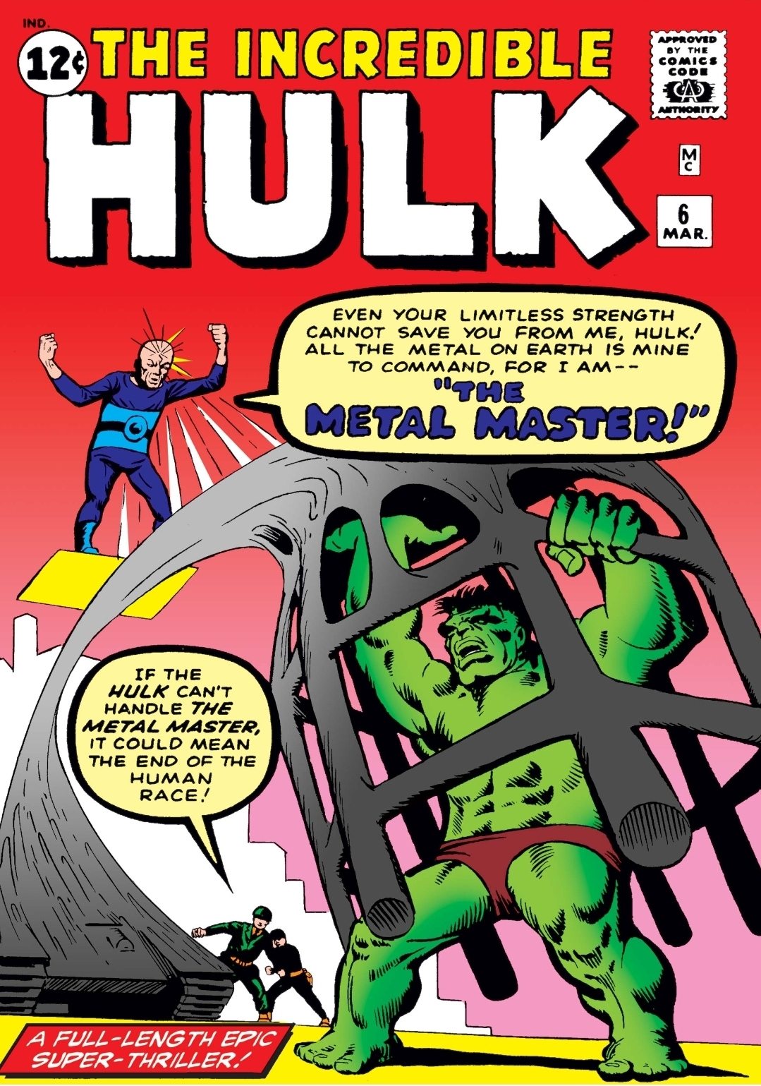 The Incredible Hulk #6 (March 1963)